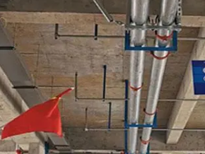 霍山管廊支架的安装方法